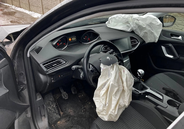 Peugeot 308 cena 18499 przebieg: 108000, rok produkcji 2018 z Wschowa małe 22